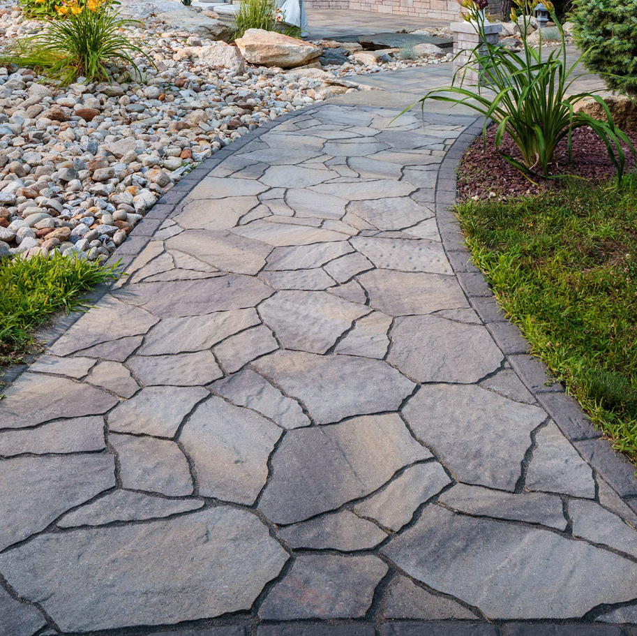 Natural stone pavers for patios in Huntsville Alabama