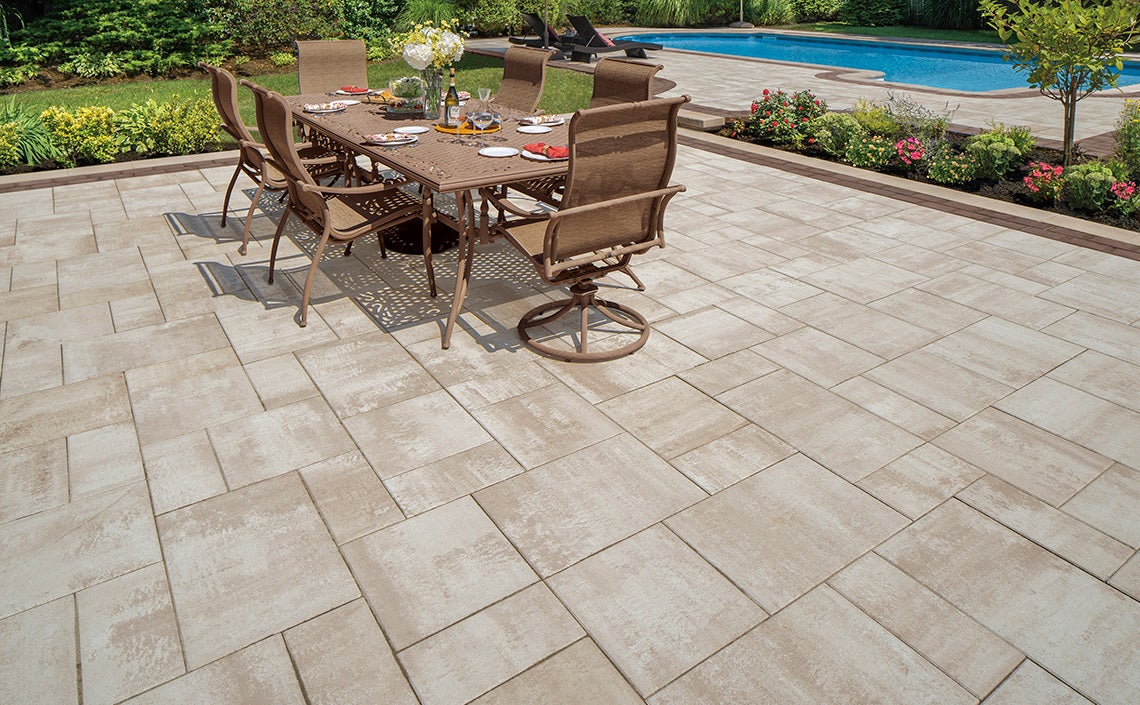Pavement LP 2枚セット Pavers - Cambridge XL Smooth 3pc Design Kit | Delaware Hardscape