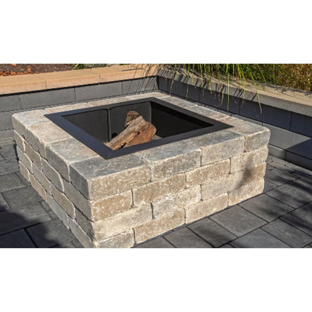 Earthcast Rectangular Stone Fire Pit
