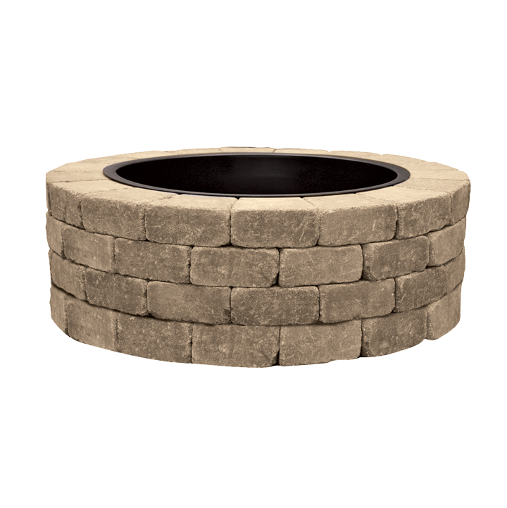 Paver Fire Pit from Unilock | Delaware Hardscape Supply, LLC