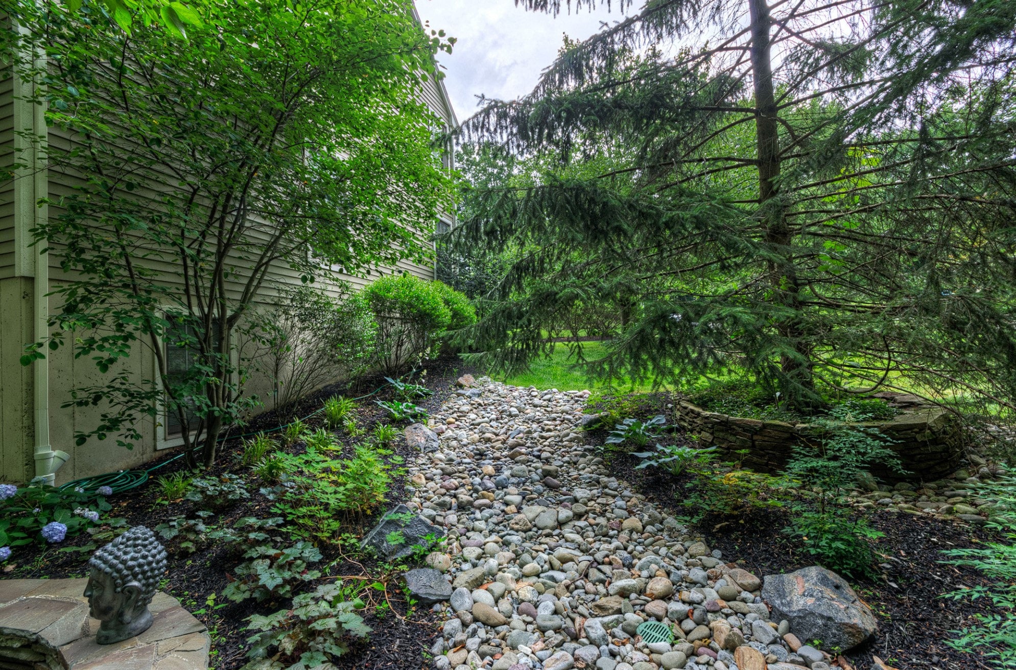 3/4 Natural River Stone - P&L Landscaping